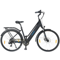 E-Trekkingrad Trek-28D E-Bike 28 Zoll Schwarz