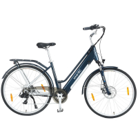 E-Trekkingrad Trek-28D E-Bike 28 Zoll Schwarz