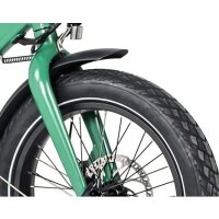 E-Lastenrad Jobobike Transer E-Bike 20 Zoll Grau 2 Akkus