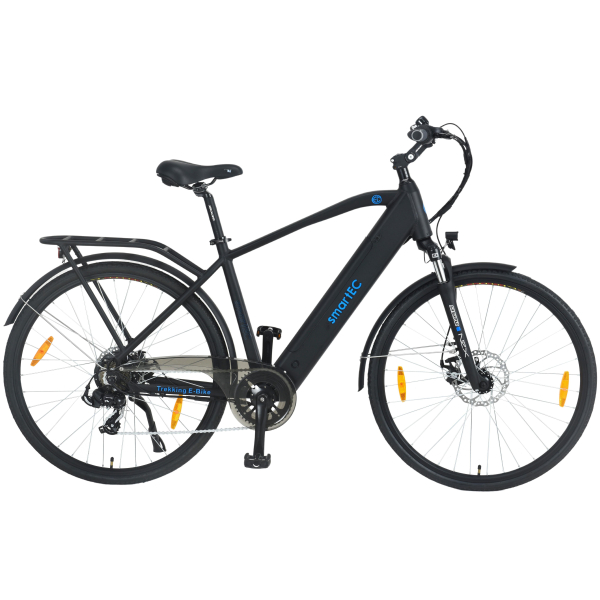 smartEC Trek-28H Trekking Pedelec/E-Bike 28 Zoll Rahmen-Akku Schwarz