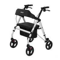 maxErgo Rollator Gehhilfe für Outdoor Indoor zugelassen als Medizinprodukt