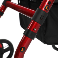 maxErgo Rollator Gehhilfe für Outdoor Indoor zugelassen als Medizinprodukt