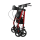 maxErgo Rollator Gehhilfe für Outdoor Indoor zugelassen als Medizinprodukt