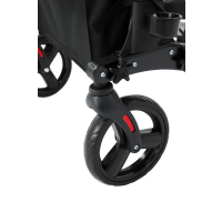 Sitwell Aluminium Rollator Faltbar Silber Gehhilfe inkl. Einkaufstasche zugelassen als Medizinprodukt