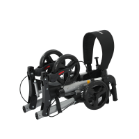 Sitwell Aluminium Rollator Faltbar Silber Gehhilfe inkl. Einkaufstasche zugelassen als Medizinprodukt