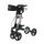 Sitwell Aluminium Rollator Faltbar Silber Gehhilfe inkl. Einkaufstasche zugelassen als Medizinprodukt