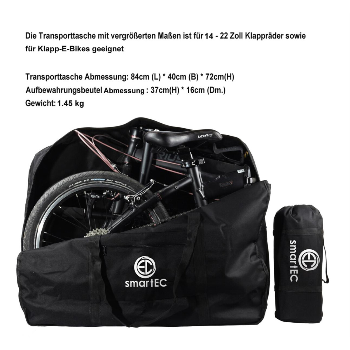 Transporttasche 20 Zoll EFalträder/EBike