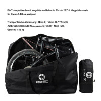 Transporttasche f&uuml;r 20 Zoll E-Faltr&auml;der / E-Bike