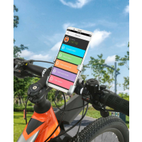 Fahrrad-Smartphone-Halterung mit Powerbank