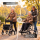 SmartWalker 2-in-1 Rollator mit Rollstuhlfunktion & Fußstützen, faltbar