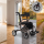 SmartWalker 2-in-1 Rollator mit Rollstuhlfunktion & Fußstützen, faltbar