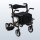 SmartWalker 2-in-1 Rollator mit Rollstuhlfunktion & Fußstützen, faltbar