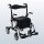 SmartWalker 2-in-1 Rollator mit Rollstuhlfunktion & Fußstützen, faltbar