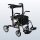 SmartWalker 2-in-1 Rollator mit Rollstuhlfunktion & Fußstützen, faltbar