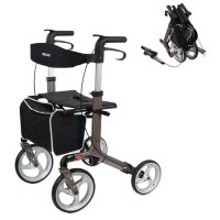 BellaMate Leichtgewicht-Rollator faltbar mit Sitz &...