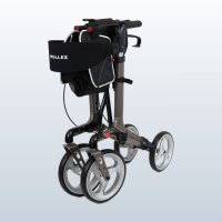 BellaMate Leichtgewicht-Rollator faltbar mit Sitz & Rückenlehne, nur 8,7 kg