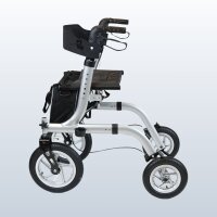 AirCross Outdoor-Rollator mit Luftreifen, faltbar, mit Sitz & Rückenlehne