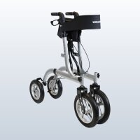 AirCross Outdoor-Rollator mit Luftreifen, faltbar, mit Sitz & Rückenlehne