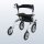 AirCross Outdoor-Rollator mit Luftreifen, faltbar, mit Sitz & Rückenlehne