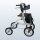 AirCross Outdoor-Rollator mit Luftreifen, faltbar, mit Sitz & Rückenlehne