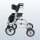 AirCross Outdoor-Rollator mit Luftreifen, faltbar, mit Sitz & Rückenlehne
