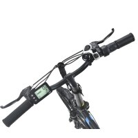 20 Zoll E-Faltrad Camp-20D Pedelec Schwarz mit Transporttasche smartEC
