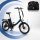 20 Zoll E-Faltrad Camp-20D Pedelec Schwarz mit Transporttasche smartEC