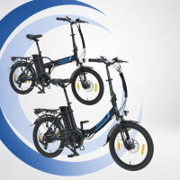 2er Pack Camp-20D & 20H Falt Pedelec/E-Bike 20 Zoll...
