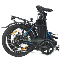 2er Pack Camp-20D & 20H Falt Pedelec/E-Bike 20 Zoll Schwarz smartEC
