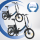 2er Pack Camp-20D & 20H Falt Pedelec/E-Bike 20 Zoll Schwarz smartEC