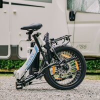 2er Pack Camp-20D & 20H Falt Pedelec/E-Bike 20 Zoll Weiß smartEC
