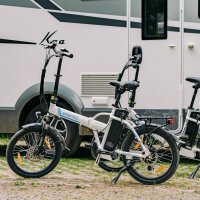 2er Pack Camp-20D & 20H Falt Pedelec/E-Bike 20 Zoll Weiß smartEC