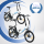 2er Pack Camp-20D & 20H Falt Pedelec/E-Bike 20 Zoll Weiß smartEC