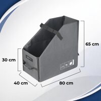 Faltrad Transportbox für Kofferraum und Heckgarage |...