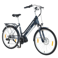 smartEC TrekX-26MD Trekking Pedelec/E-Bike Mittelmotor 26 Zoll