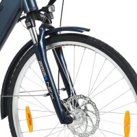 smartEC Trek-28H Trekking Pedelec/E-Bike 28 Zoll Rahmen-Akku Blau